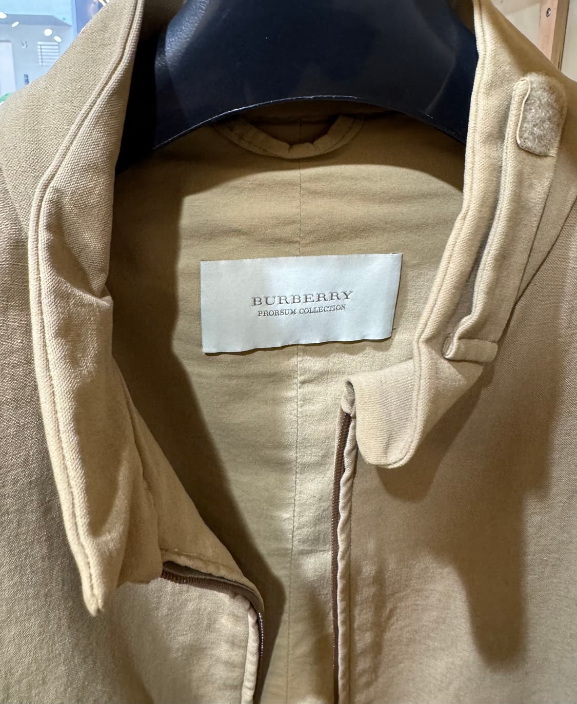 ss2001 Burberry Prorsum Tan Moto Jacket 상품이미지4
