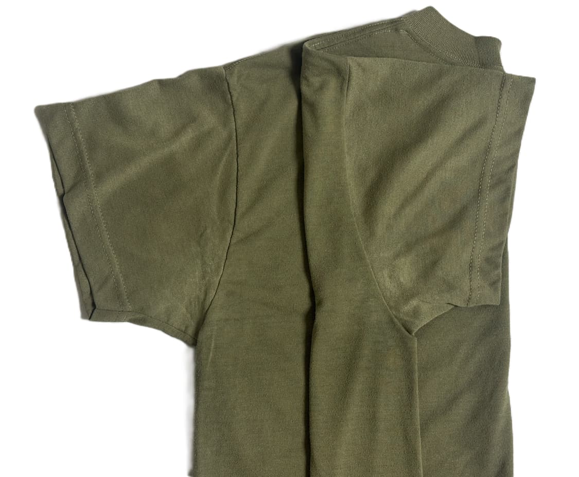 미군 카키색 라운드 반팔 티셔츠 (M) (14) (만원샵) 상품이미지5