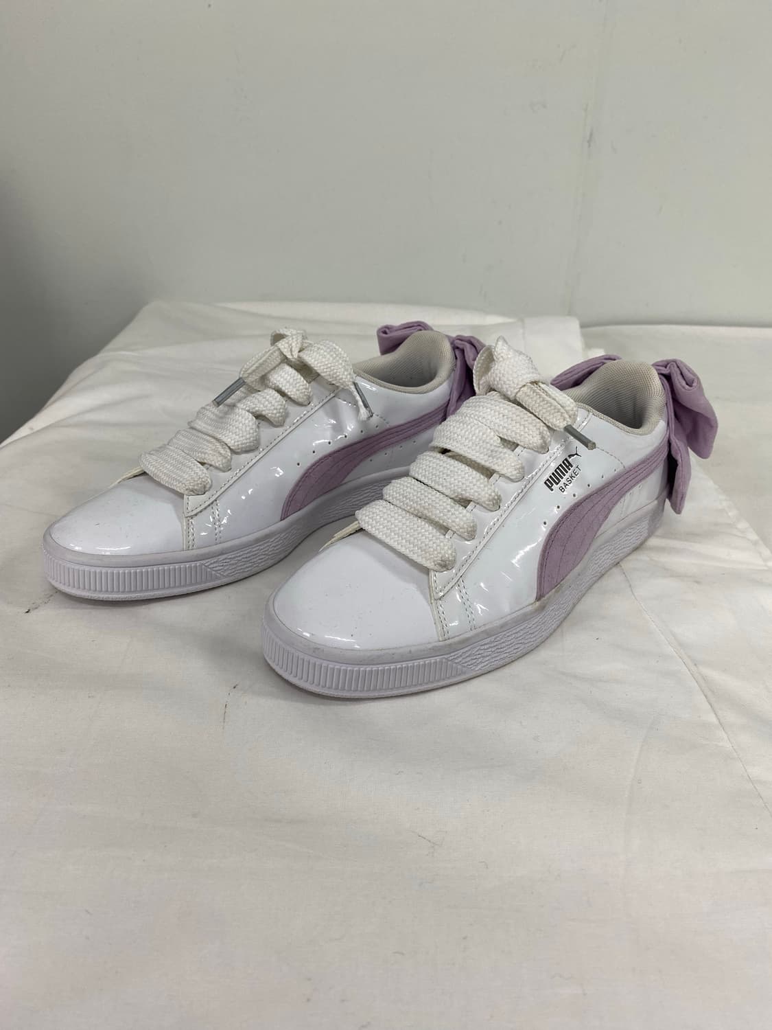 Puma 푸마 퓨마 바스켓 리본 스니커즈 웨딩화 245 상품이미지2