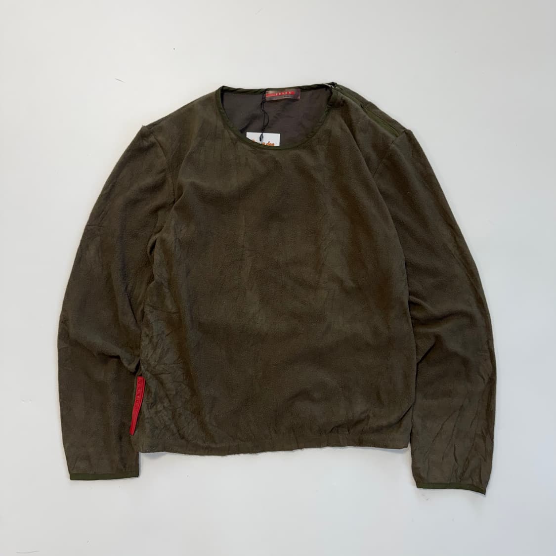 1990s 프라다 이태리 메이드 플리스 탑 상품이미지1