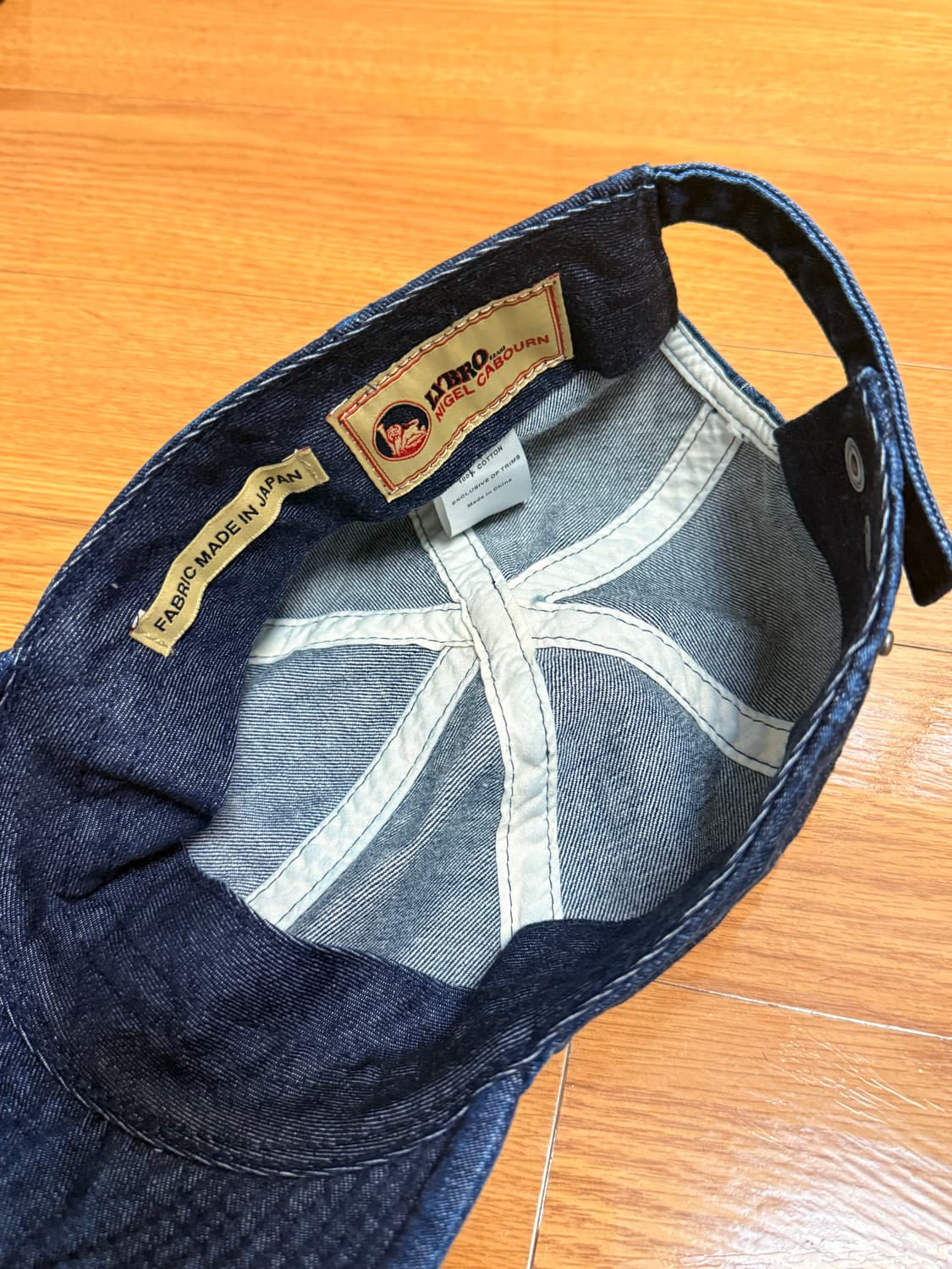 나이젤카본 데님 메카닉캡  상품이미지2