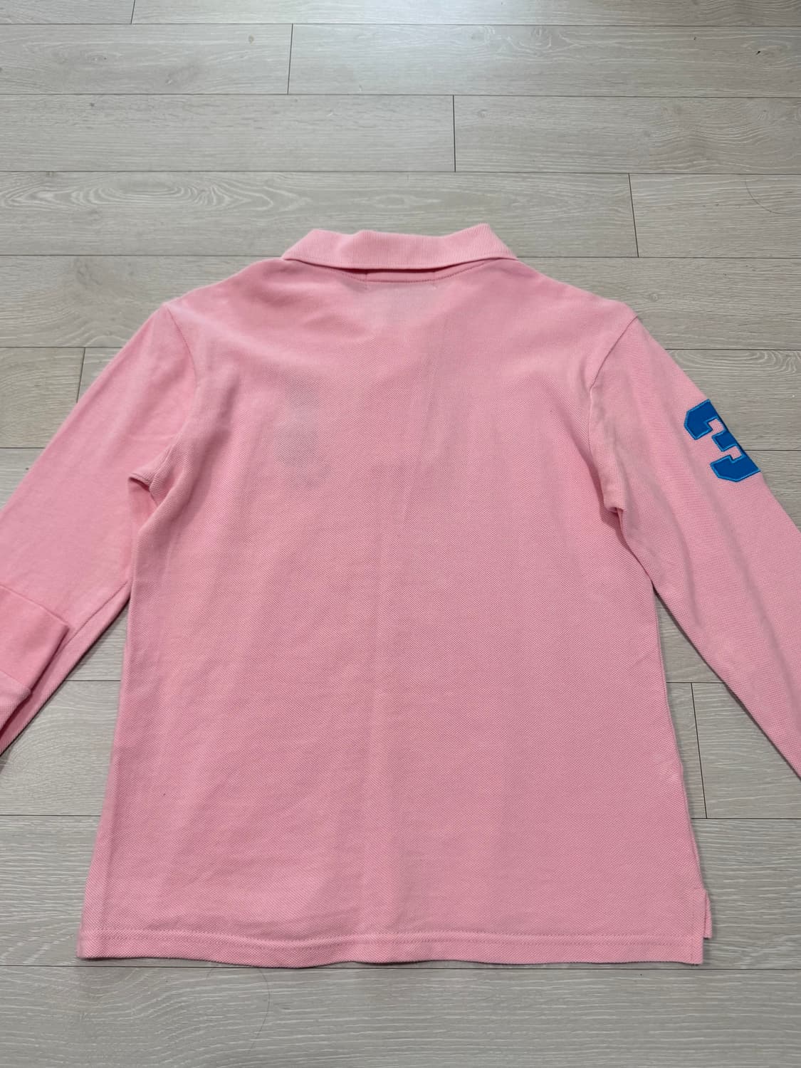 폴로 랄프로렌 빅포니 딸기우유 핑크 카라티 S 상품이미지4