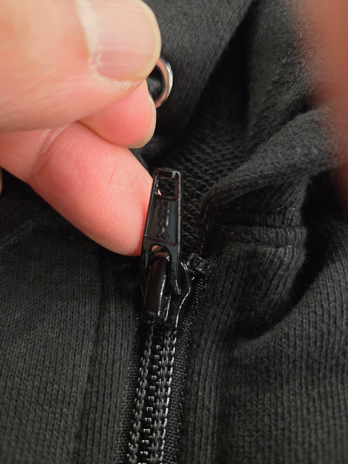 (새상품)꼼데가르송 플레이 블랙 후드집업 L, S 상품이미지7