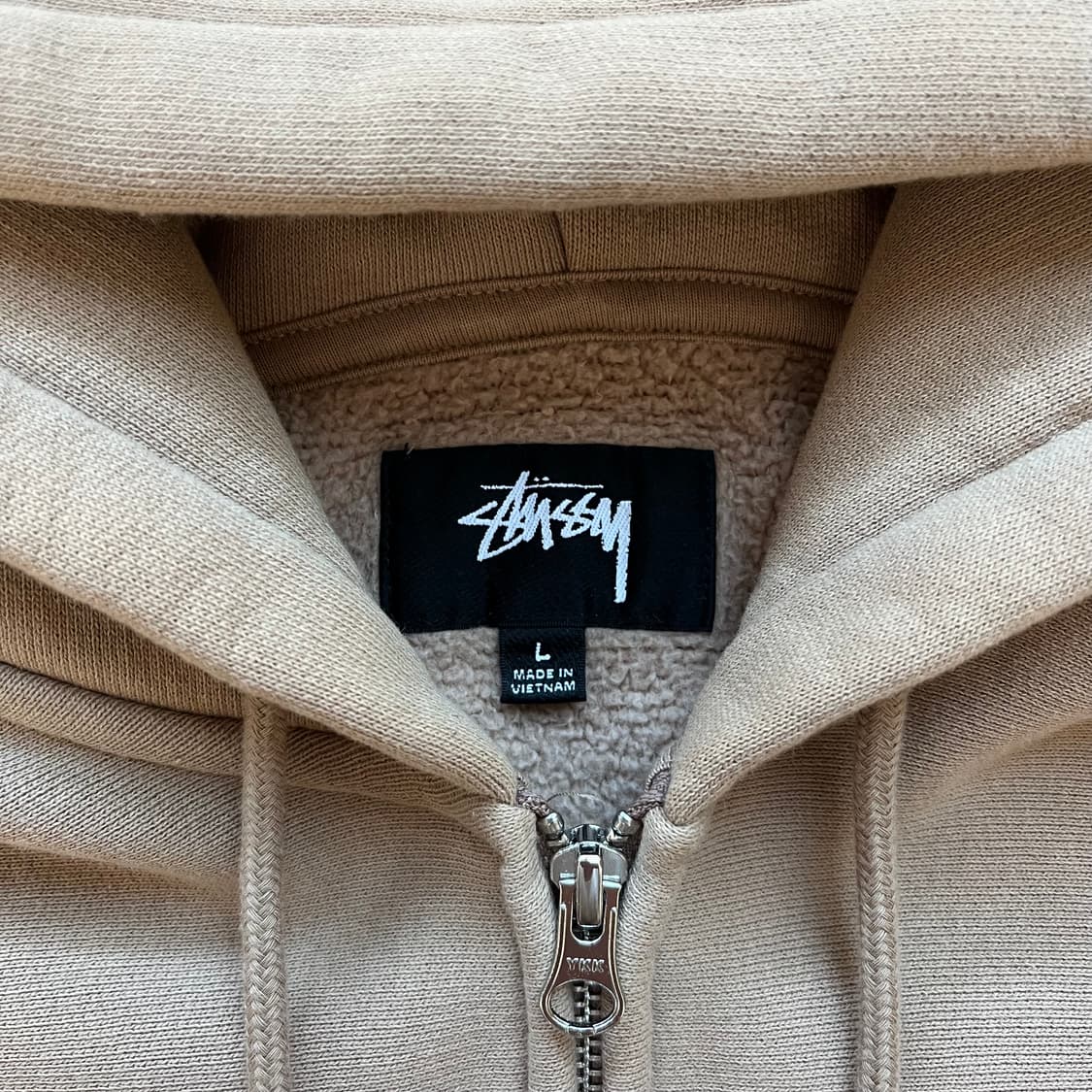 L)스투시 스포츠 후드집업 탄 상품이미지2