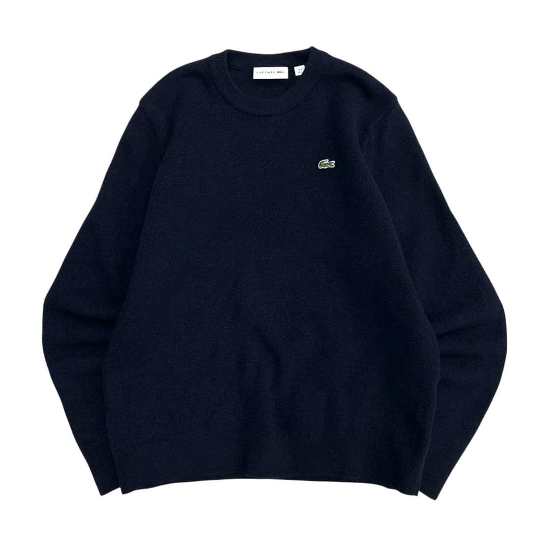 라코스테 딥블루 자수로고 니트 L 상품이미지2