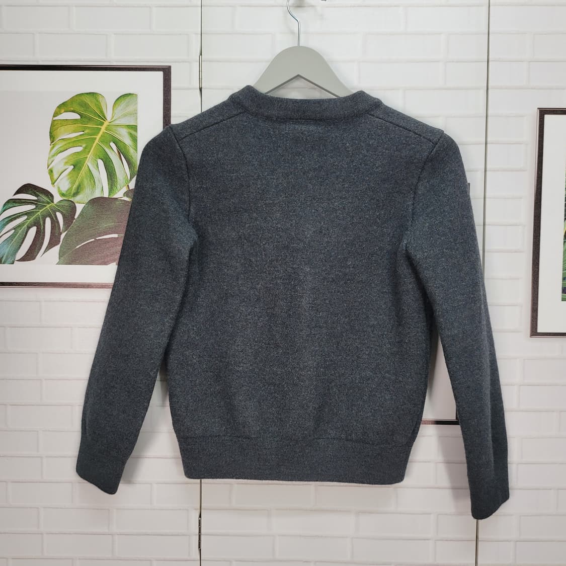 LACOSTE 라코스테 모직 자켓 가디건 모98% 44사이즈 상품이미지4