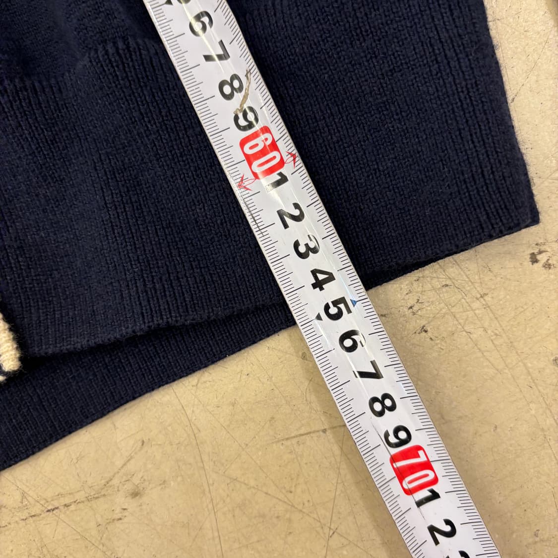 프레드페리 네이비 스몰로고 가디건 상품이미지4