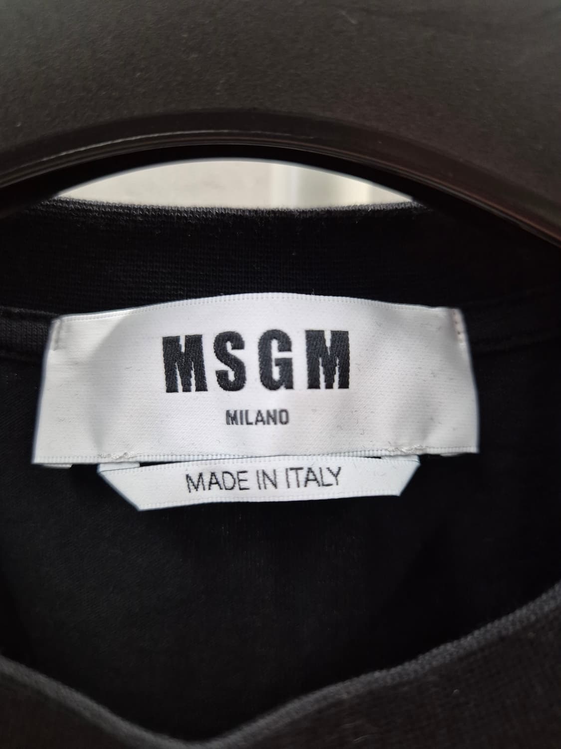 MSGM 반팔티 블랙 S 상품이미지5