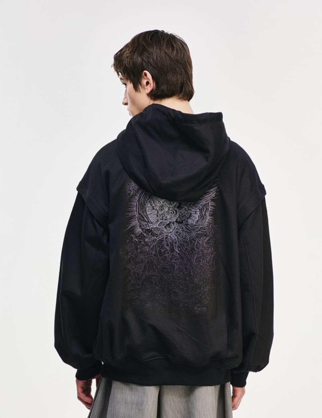 송지오 26ss 아크엔젤 후드집업 46사이즈 새상품 상품이미지1