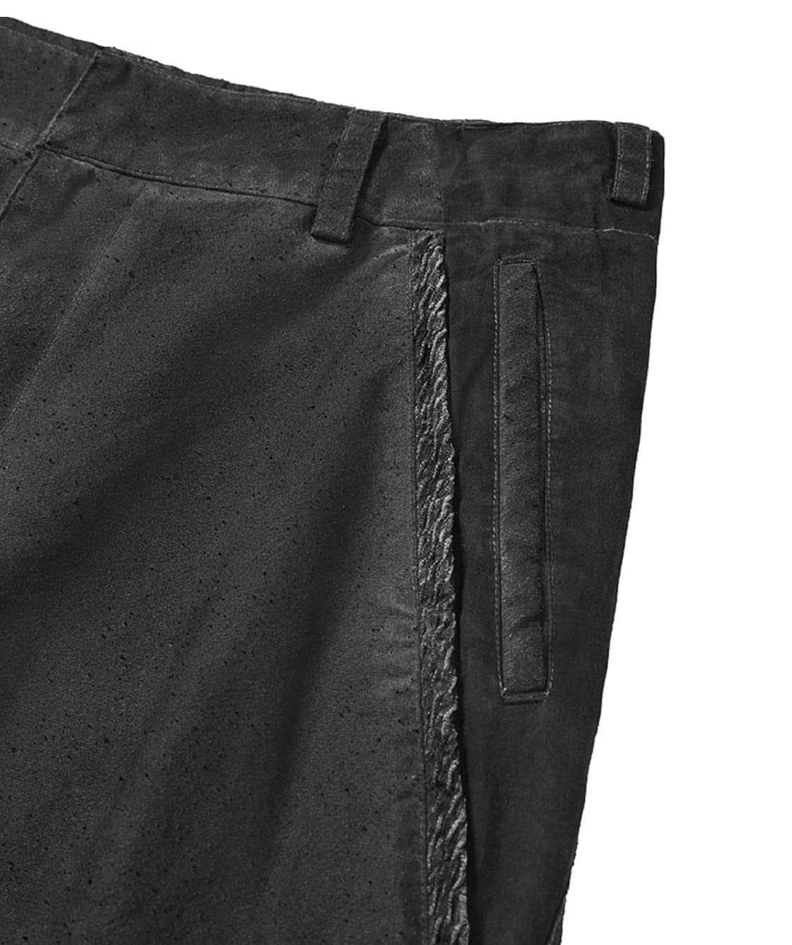 [2] xlim ep3 03 트라우저 블랙 엑슬림 팬츠 상품이미지3