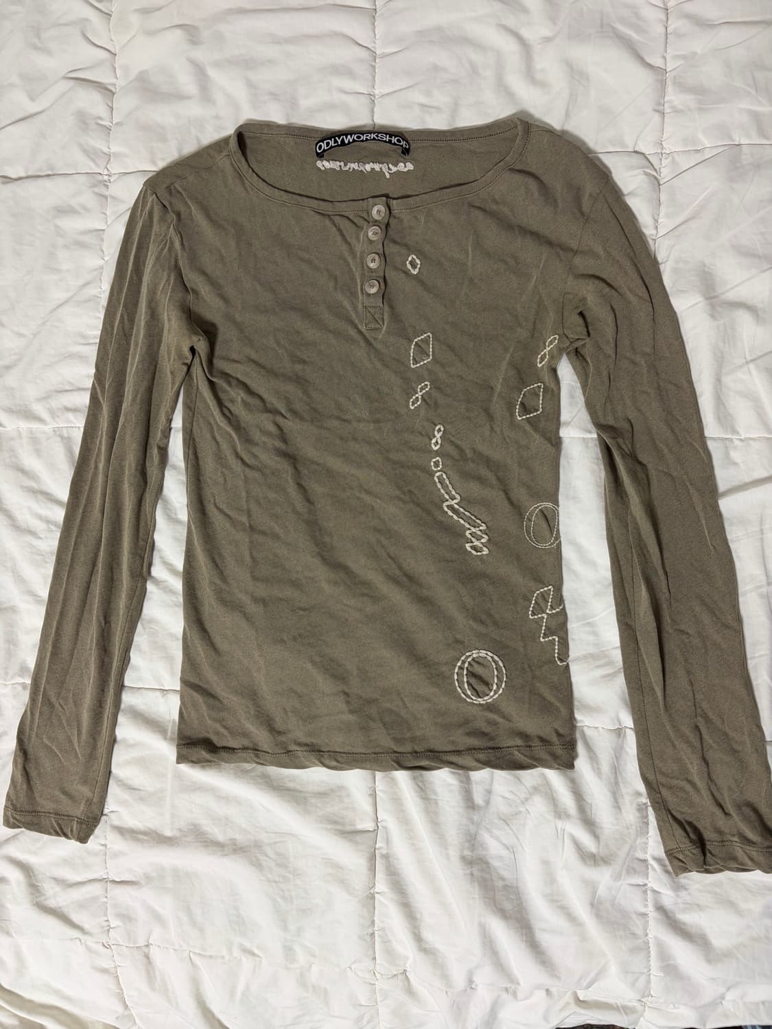 오들리워크샵 스티치 헨리티 상품이미지2