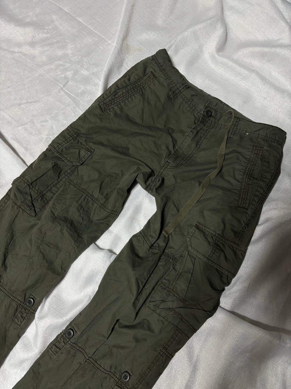 “Unknown” Y2K Khaki Cargo Pants 상품이미지6