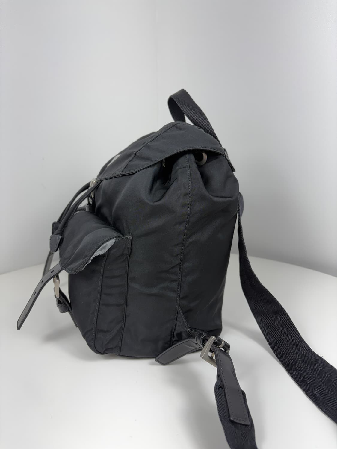 프라다 나일론 투포켓 스몰 백팩 상품이미지4