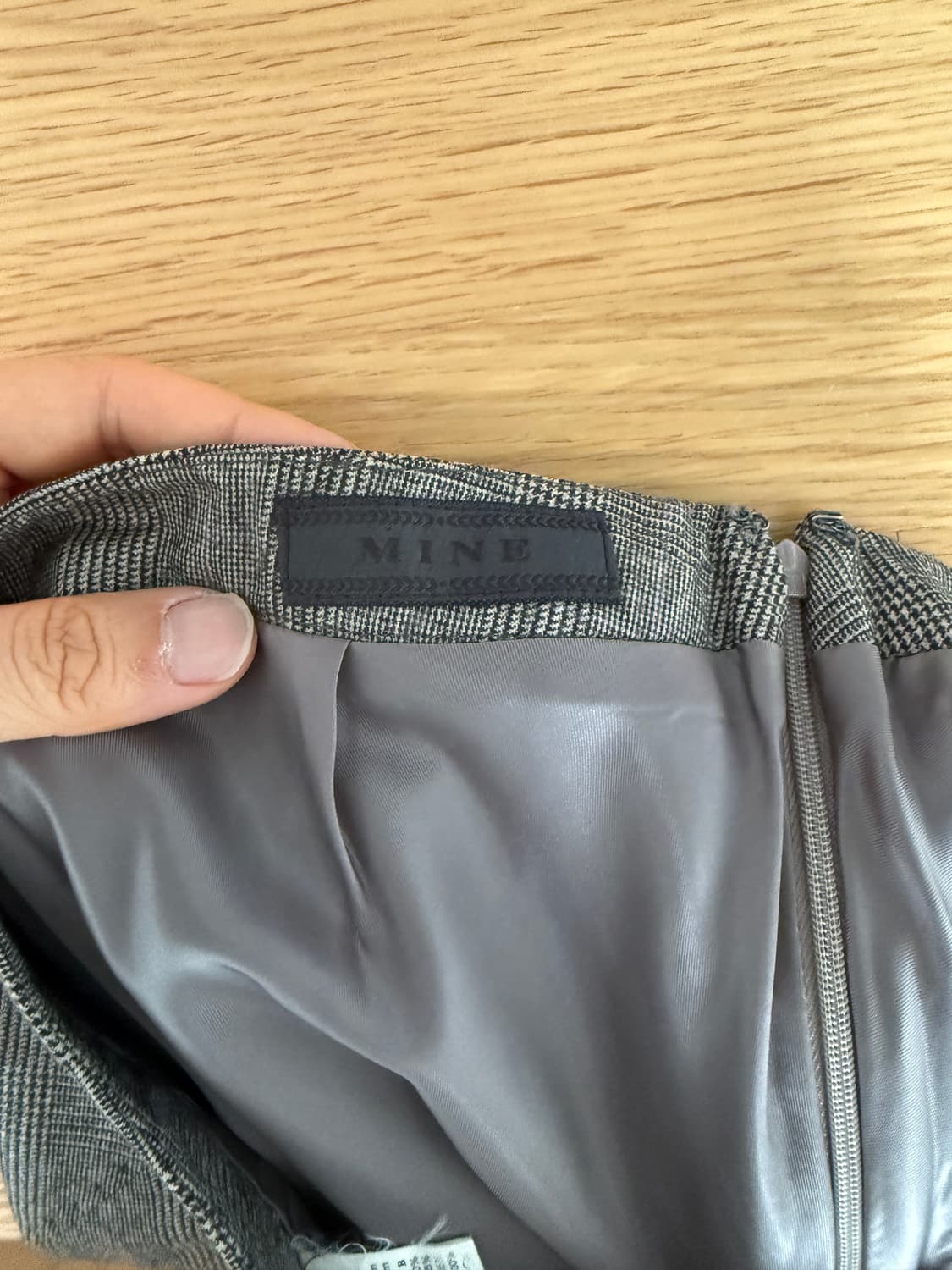 마인(MINE) 울 스커트 상품이미지5