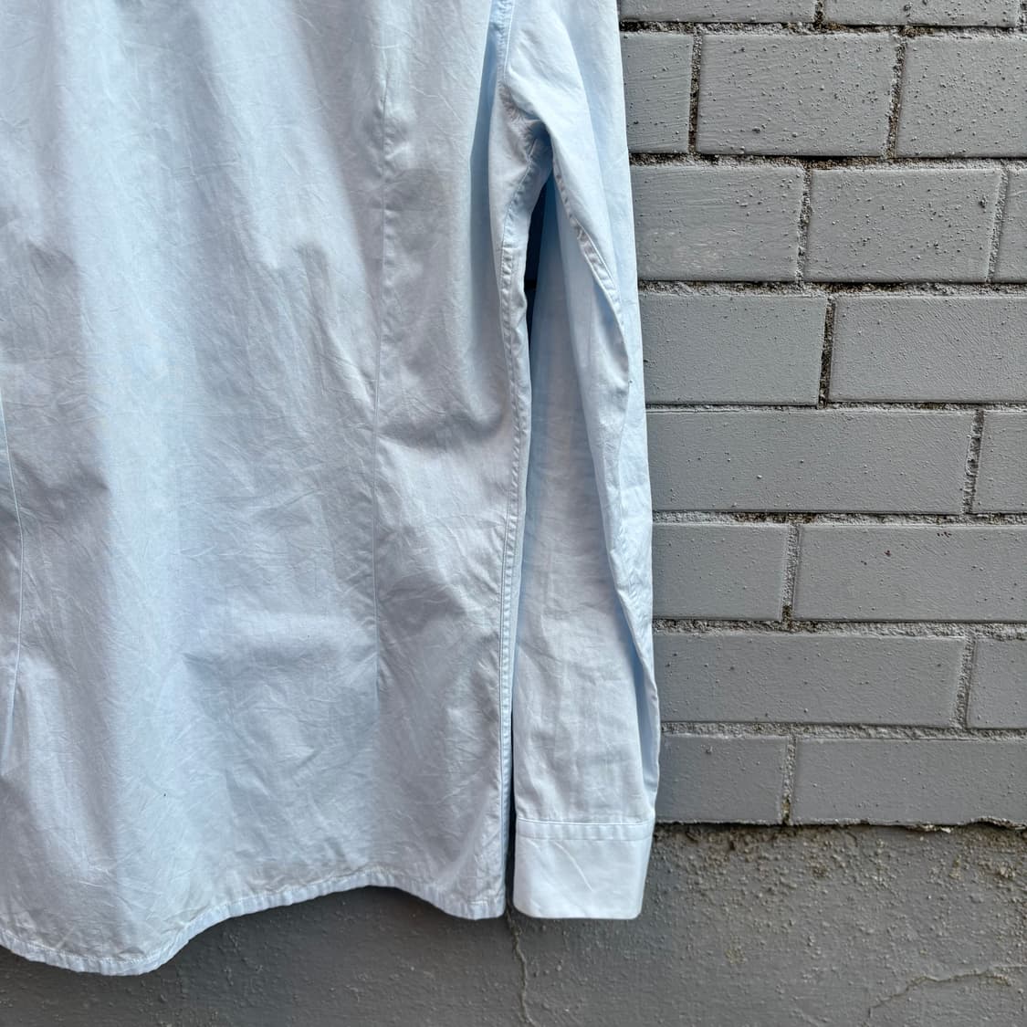 라프시몬스 스몰 R 로고 셔츠 상품이미지9