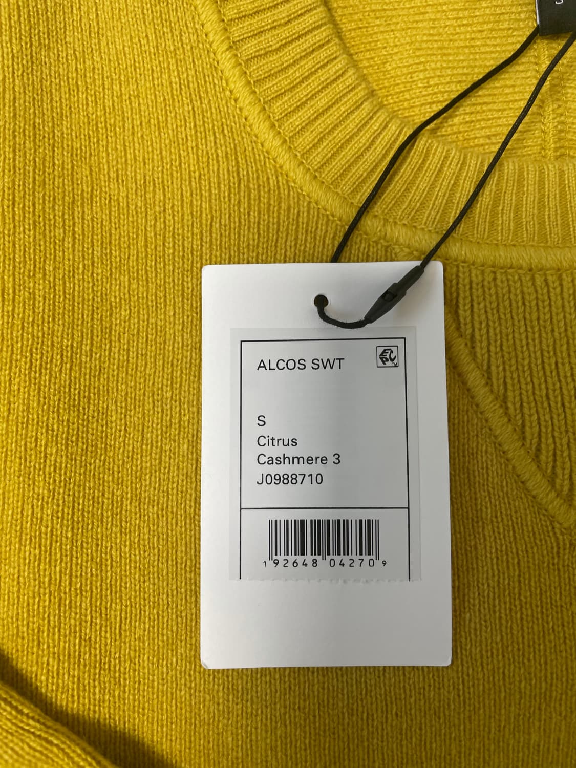 띠어리Theory 알코스 니트 S Citrus  상품이미지2