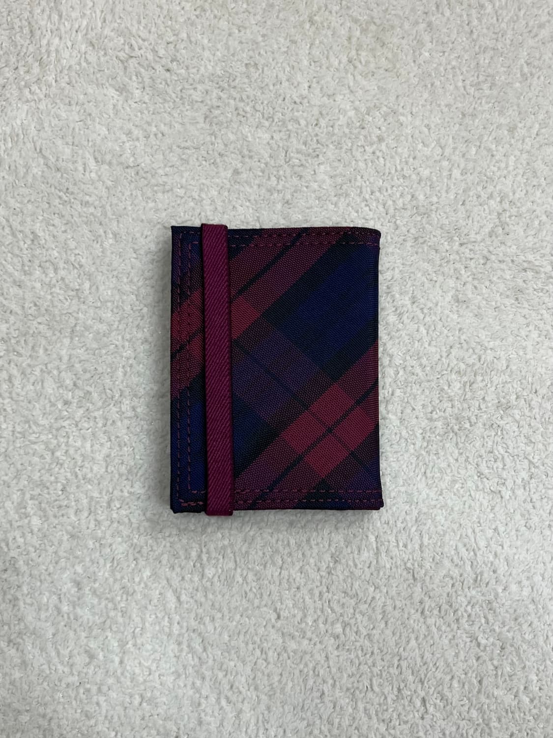 포터 타탄체크 스트랩 카드지갑 상품이미지4