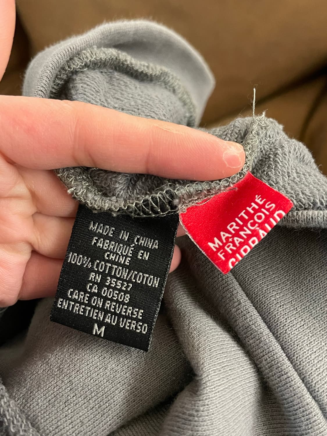 2000s 마리떼프랑소와저버 펑크 스트릿 후드집업 상품이미지10