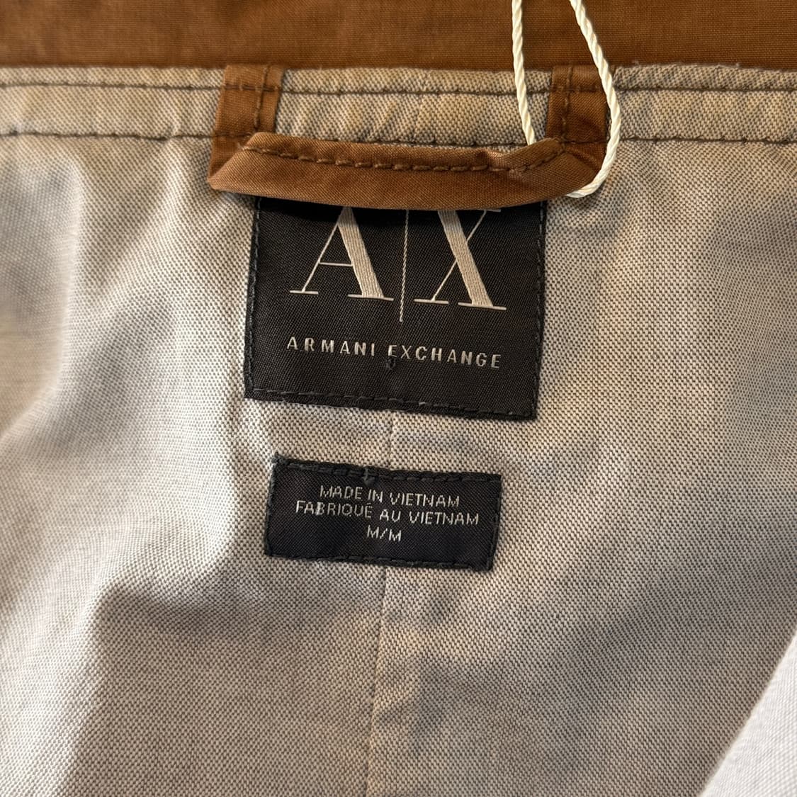 아르마니 익스체인지 멀티포켓 히든후드 리플렉티브 자켓 M ~ L 상품이미지10