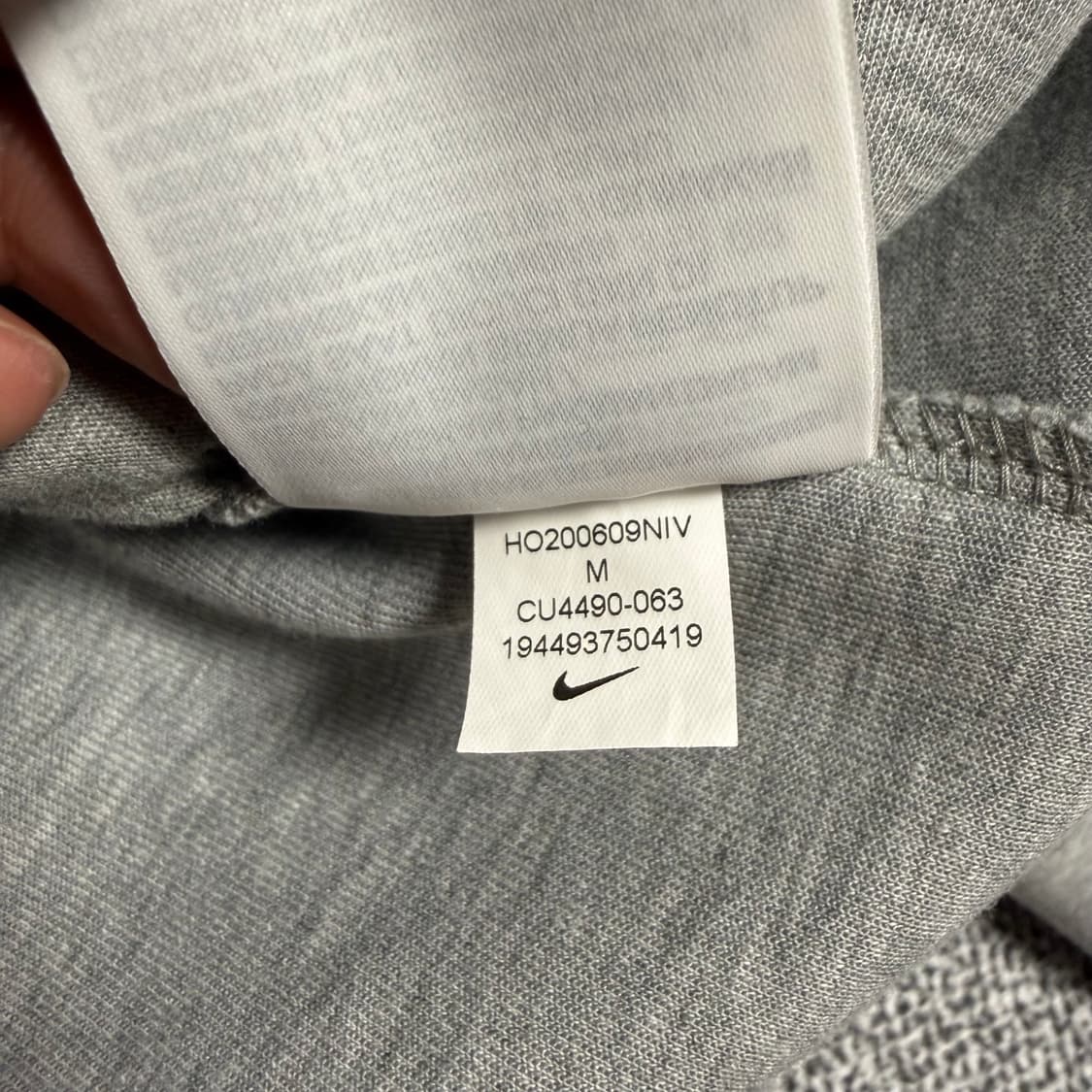 나이키 테크팩 후드집업 그레이 M 상품이미지5