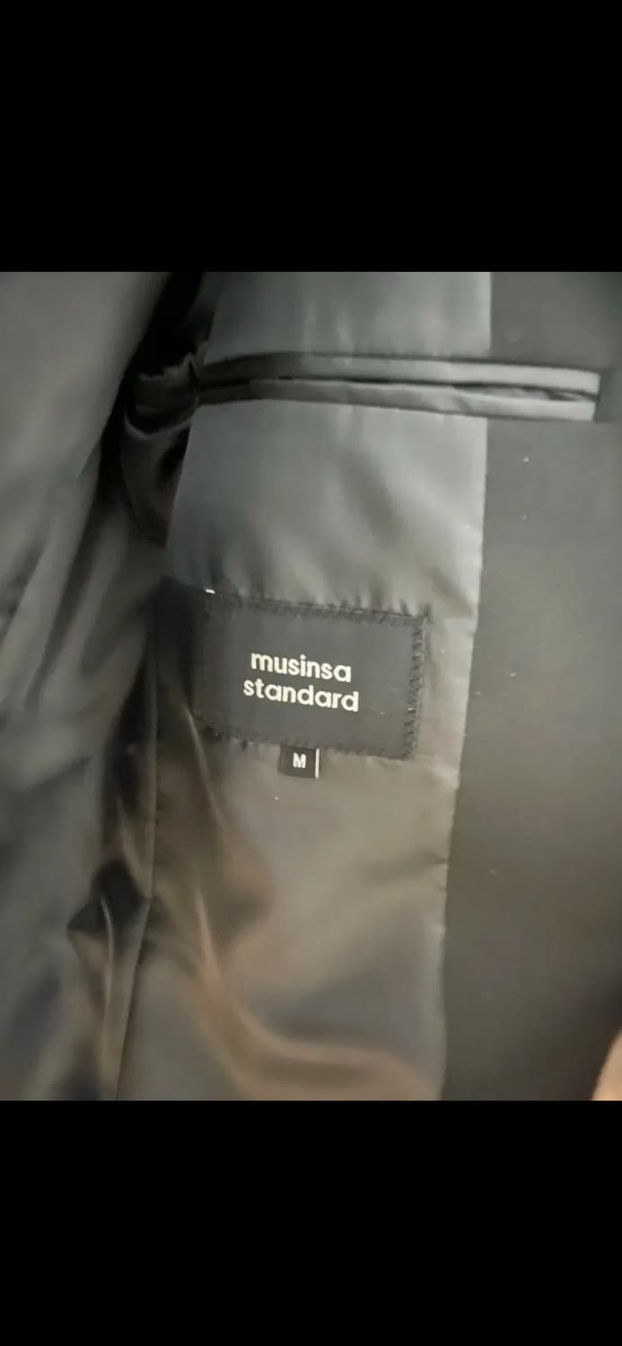 무신사 스탠다드 베이식 블레이저 미디움 사이즈 상품이미지2