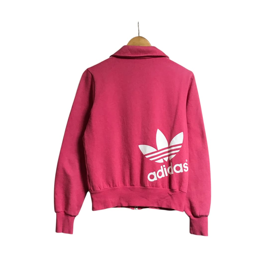 아디다스 분홍 코튼 집업져지 상품이미지3