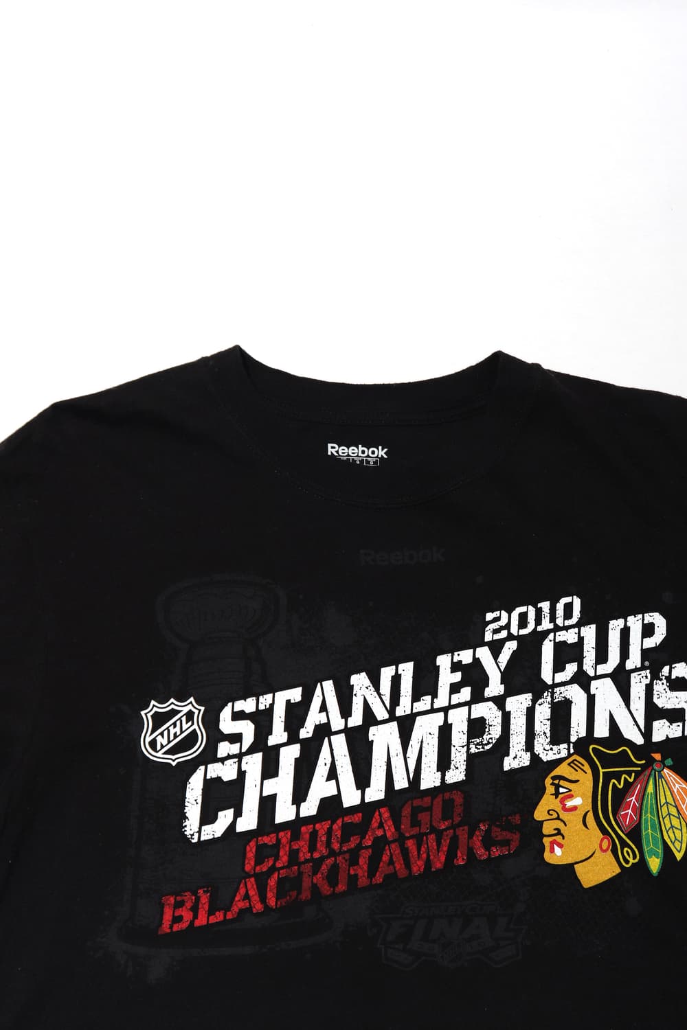 REEBOK NHL 스탠리컵 챔피언스 티셔츠 size L 상품이미지3