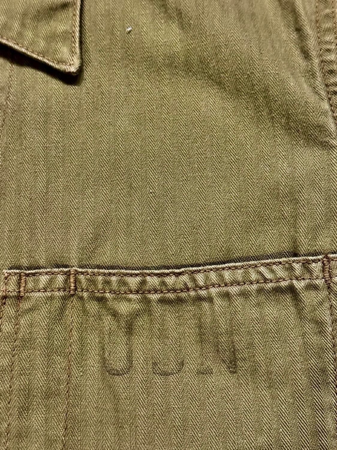 리얼맥코이 Real McCoy's 유틸리티 N-3 재킷 헤링본 워크 자켓 상품이미지6