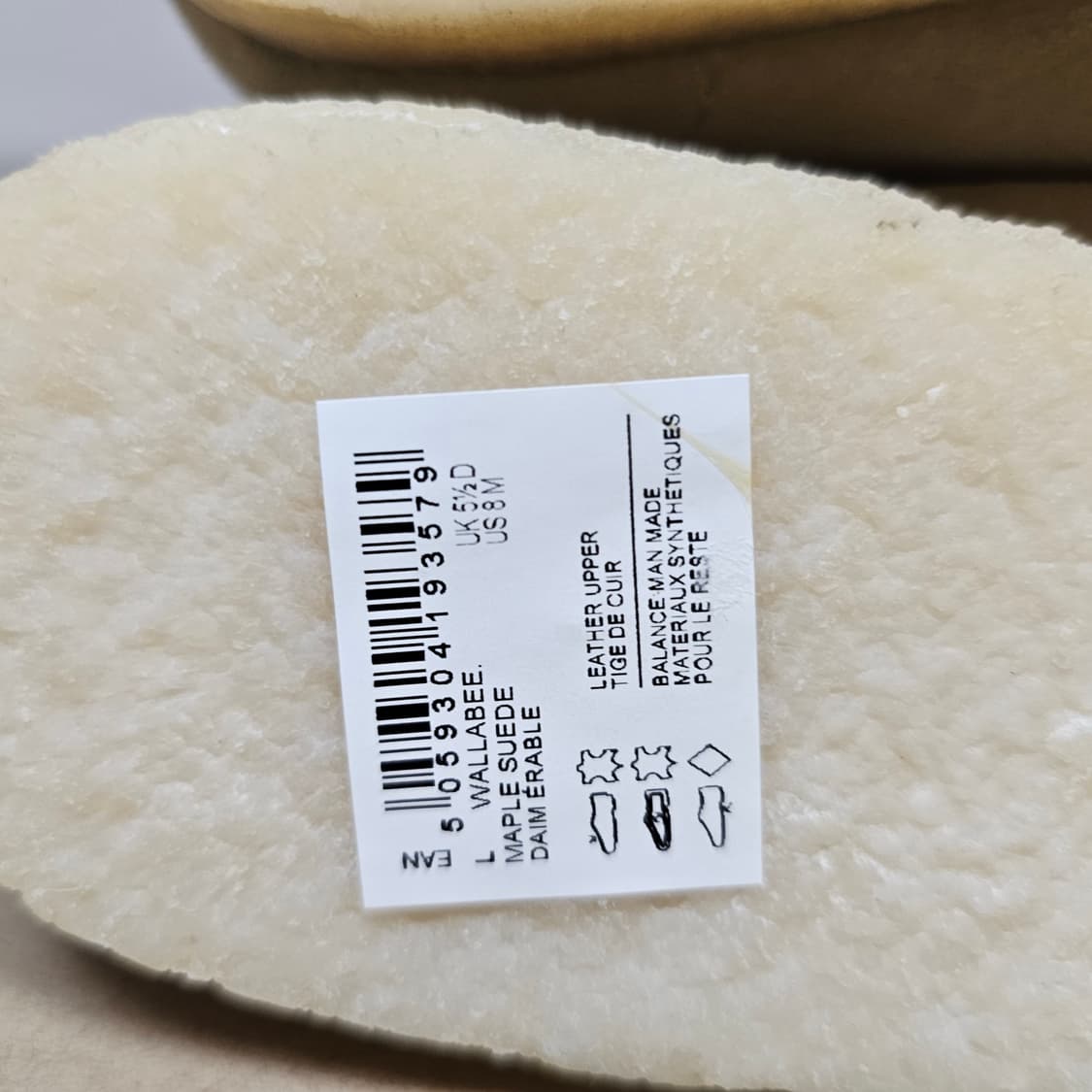 240 새제품 (W) 클락스 왈라비 메이플 스웨이드 261-55545 상품이미지7