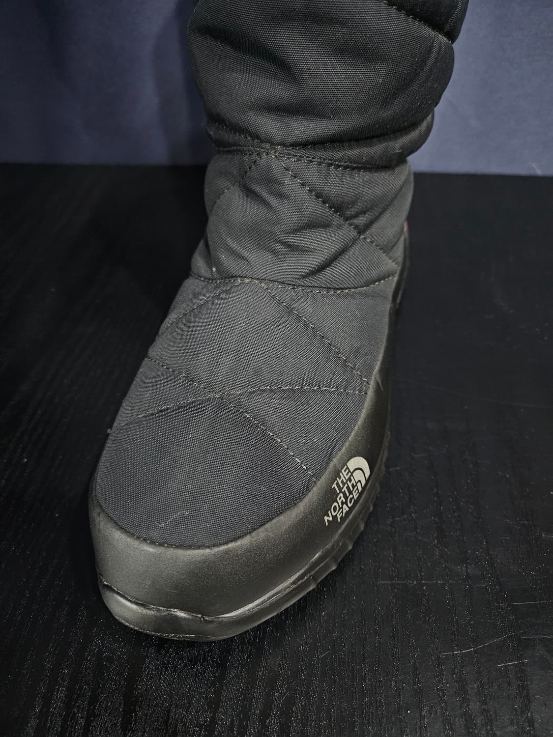 노스페이스 평창에디션 블랙 남성 270 패딩부츠  상품이미지4