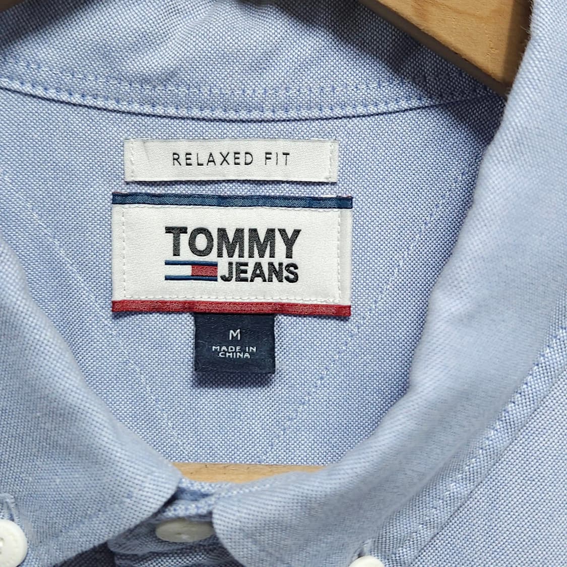 100)tommy 타미 루즈핏 반팔 셔츠 상품이미지7