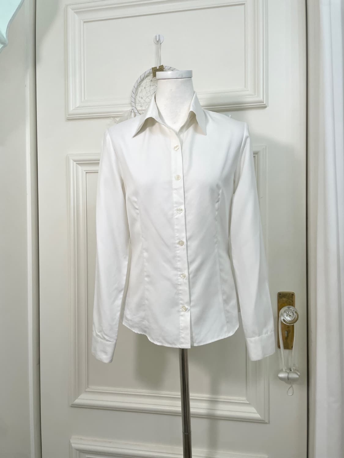 white basic line shirt(size-7) 상품이미지1