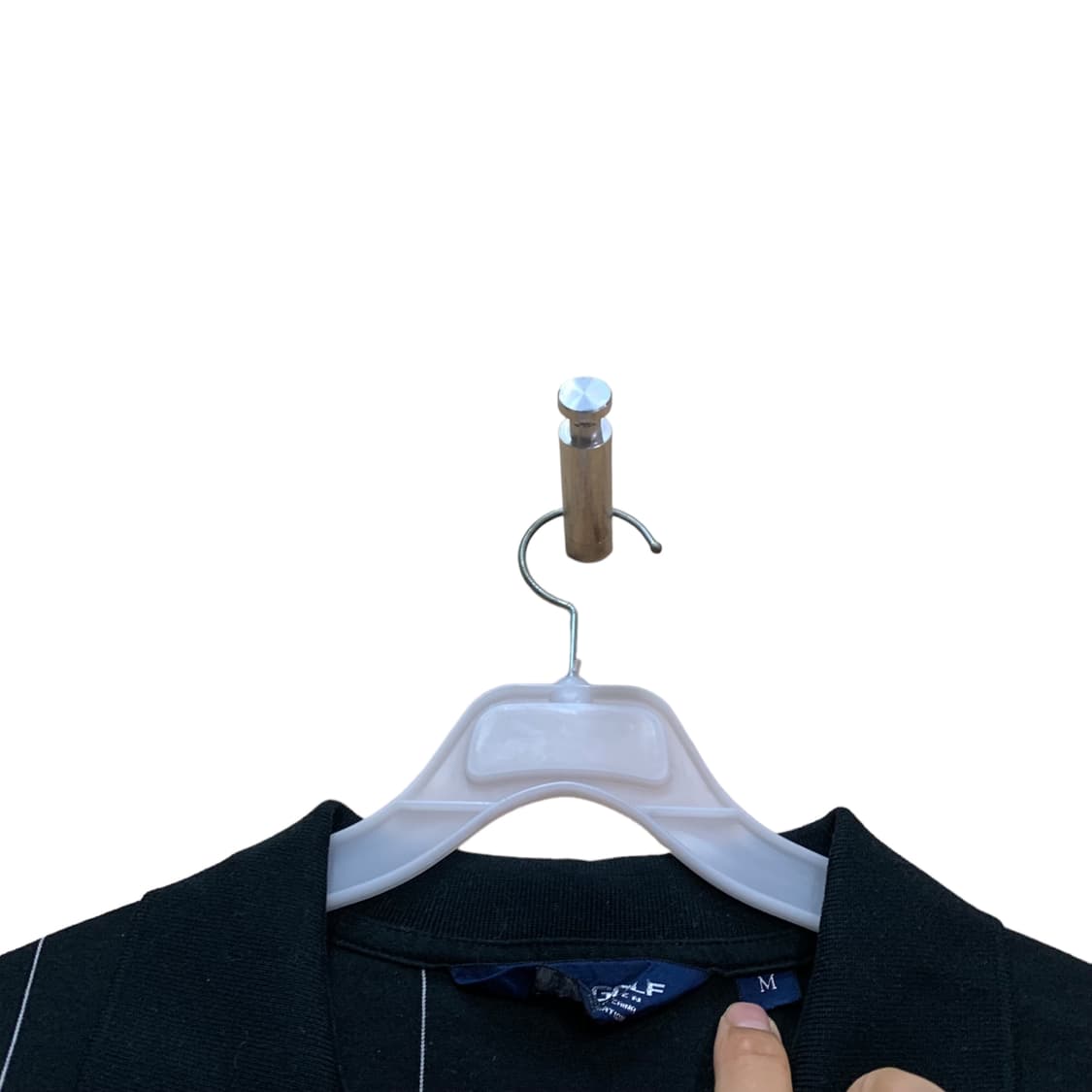 폴로랄프로렌 블랙 체크 반팔 카라티 상품이미지3