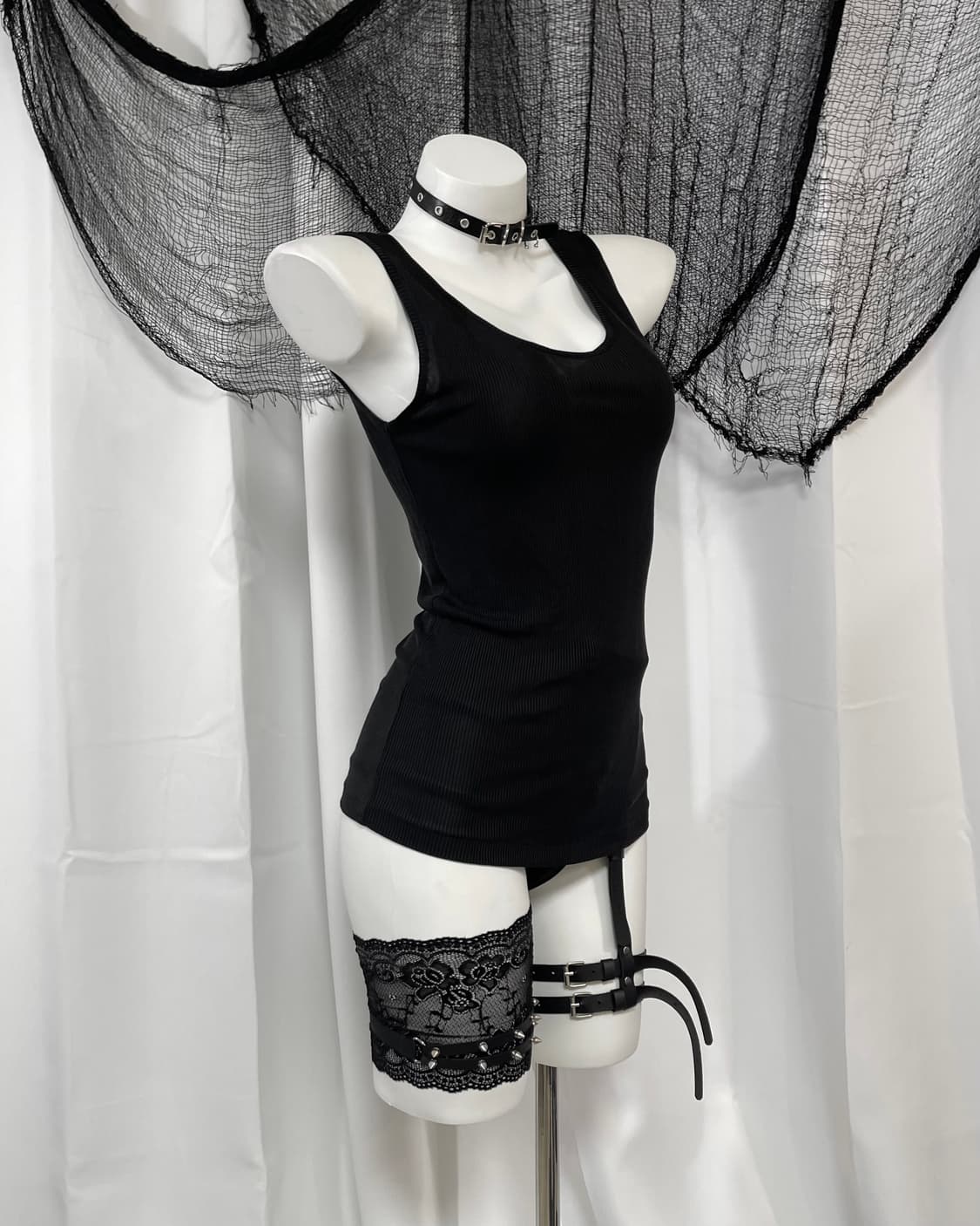 black sleeveless  상품이미지2