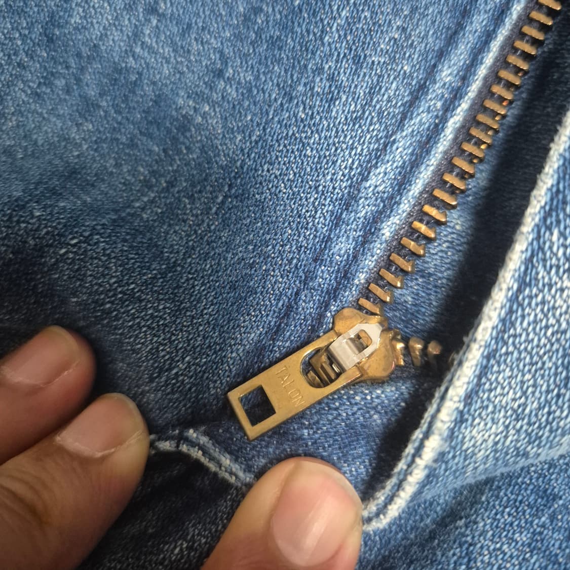 70's 랭글러 wrangler 345DEN 부츠컷 데님팬츠 상품이미지2