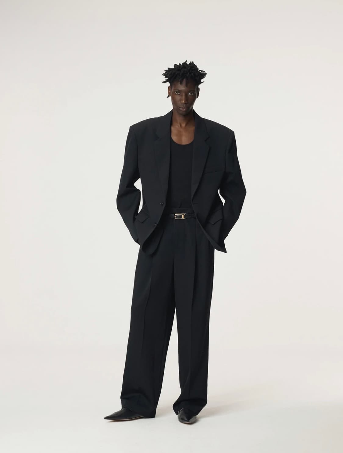 렉토 25fw 스트럭처 울 블랜드 싱글 자켓 상품이미지1