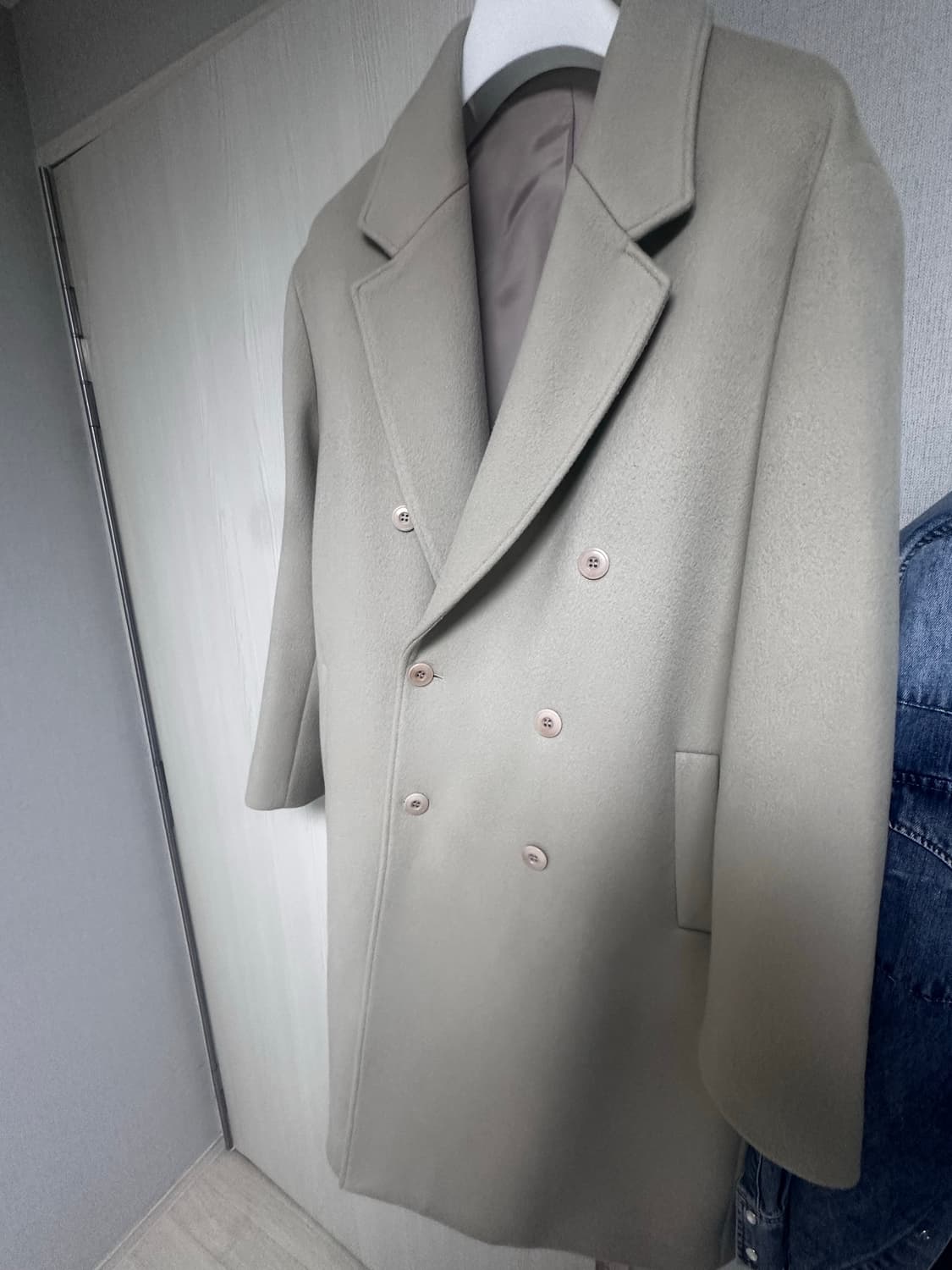 쿠어 캐시미어 크림코트 상품이미지4