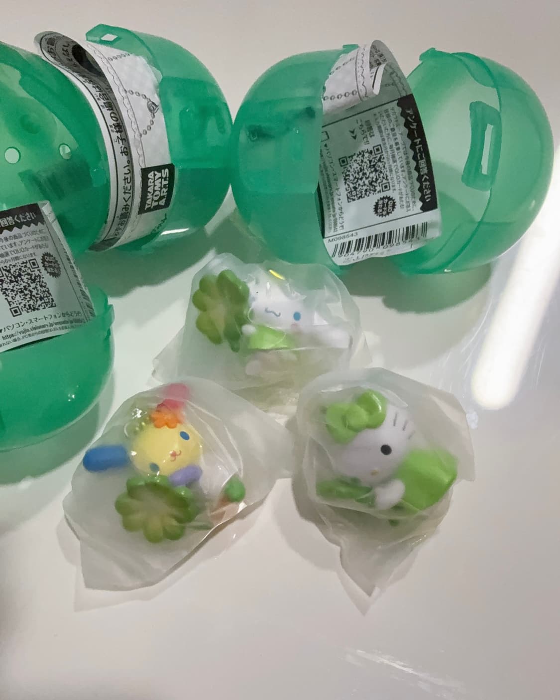 (일괄) 산리오 네잎클로버 가챠 상품이미지1