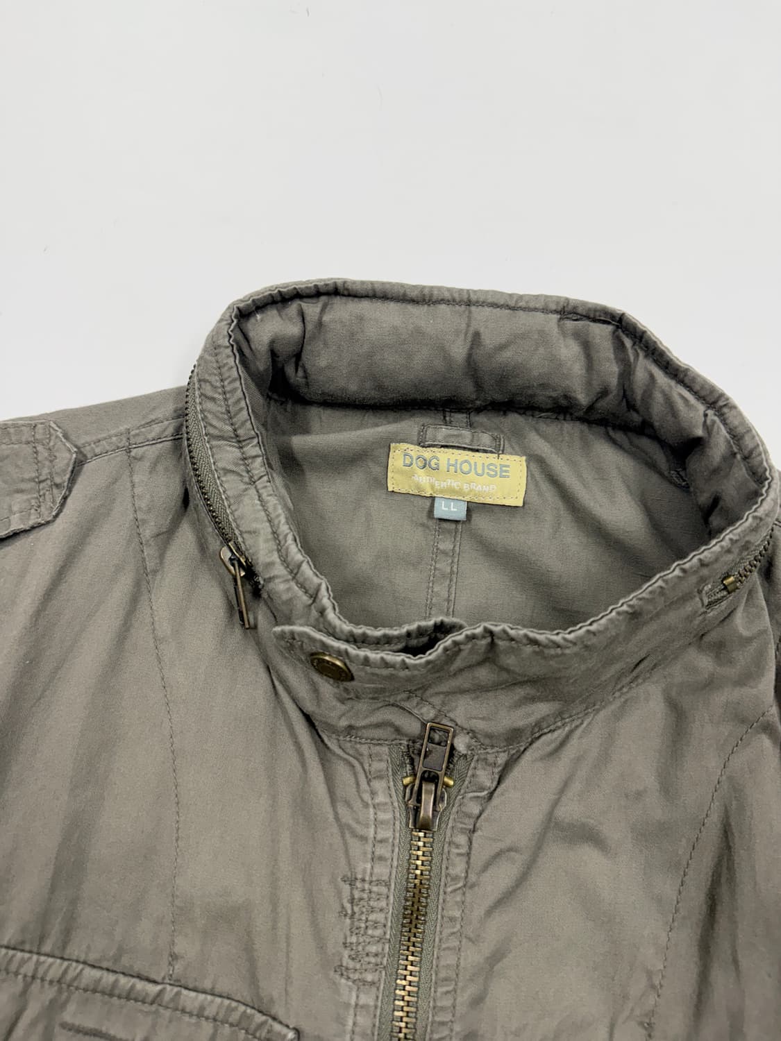 DOG HOUSE 코튼 밀리터리 필드 베스트 상품이미지5