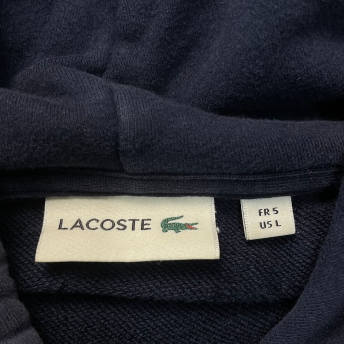 100 라코스테 빅로고 후드티  상품이미지3