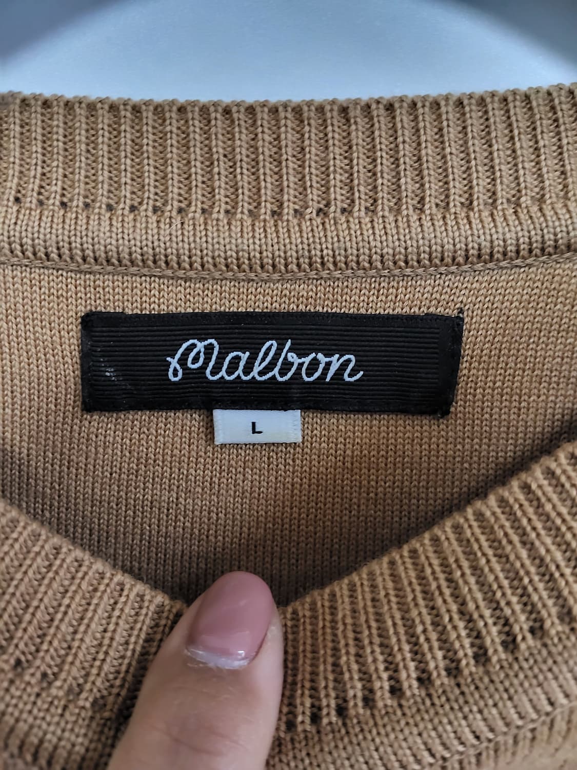 말본 니트 정품 L사이즈 상품이미지3