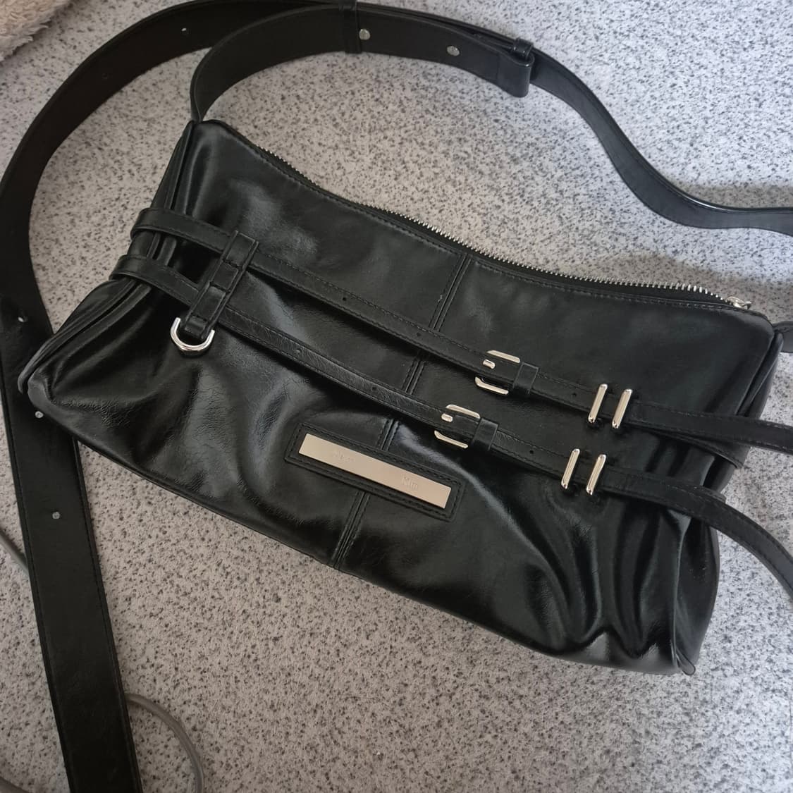 마뗑킴 더블 벨티드 스트랩 미니백 상품이미지2