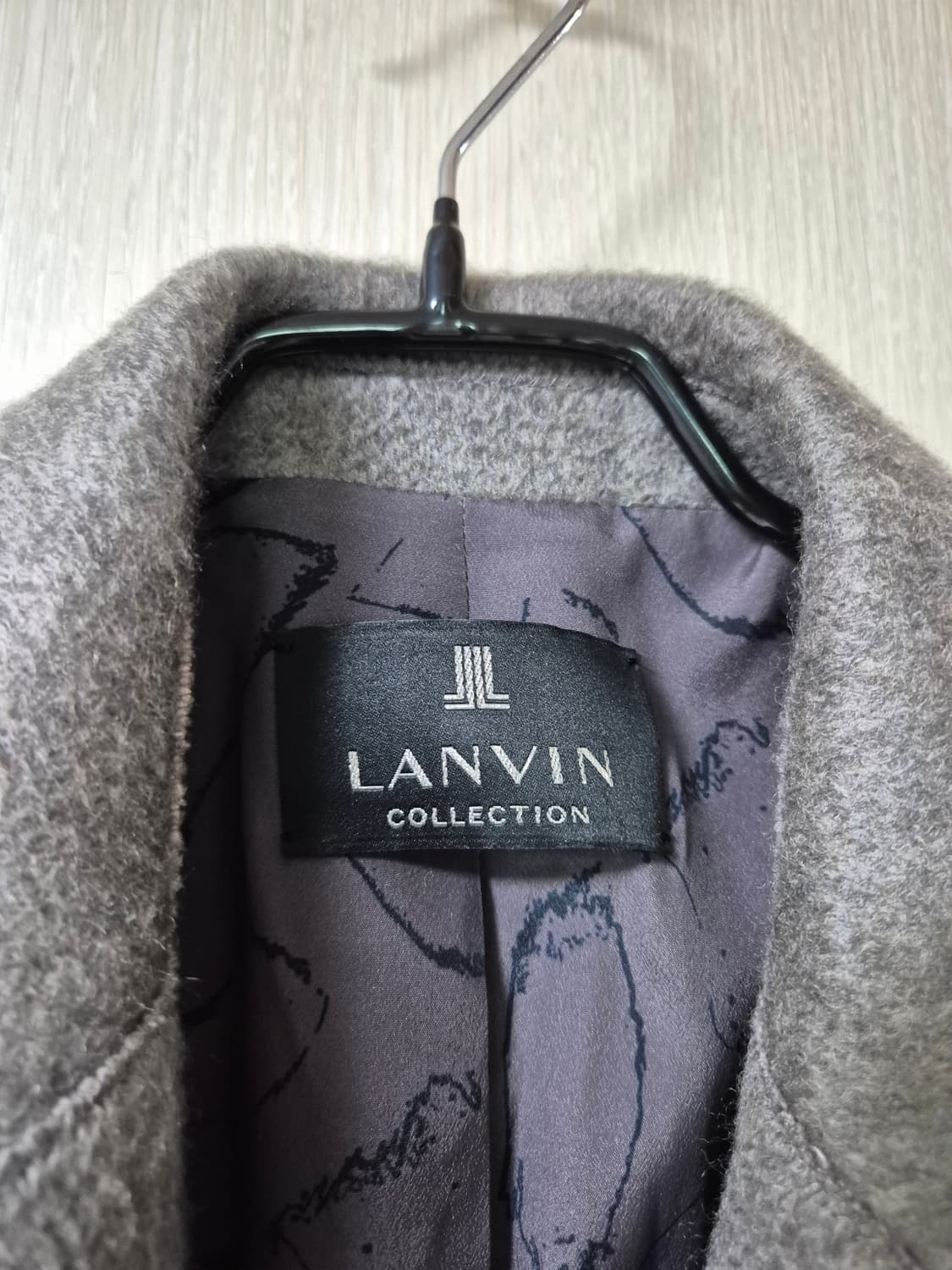 랑방 컬렉션  캐시미어 100프로 코트 캐시미어코트 LANVIN 상품이미지3