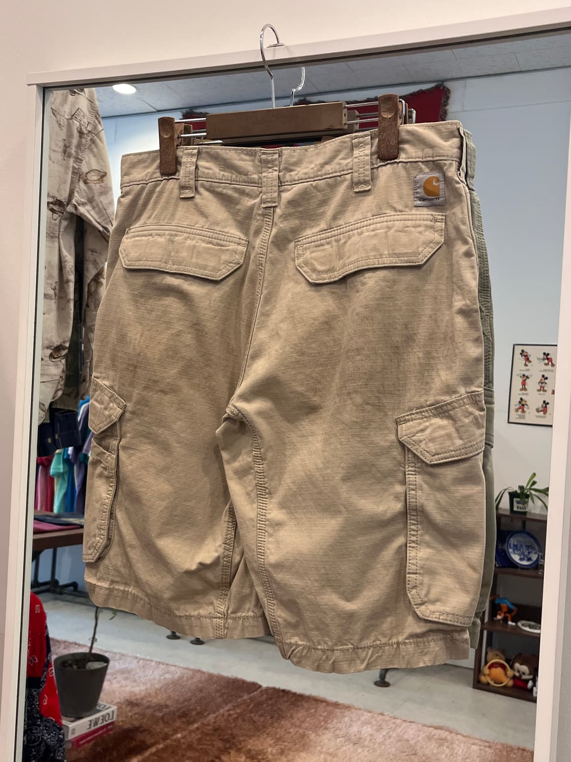 Carhartt 칼하트 립스탑 카고 하프 팬츠 (33inch) 상품이미지5