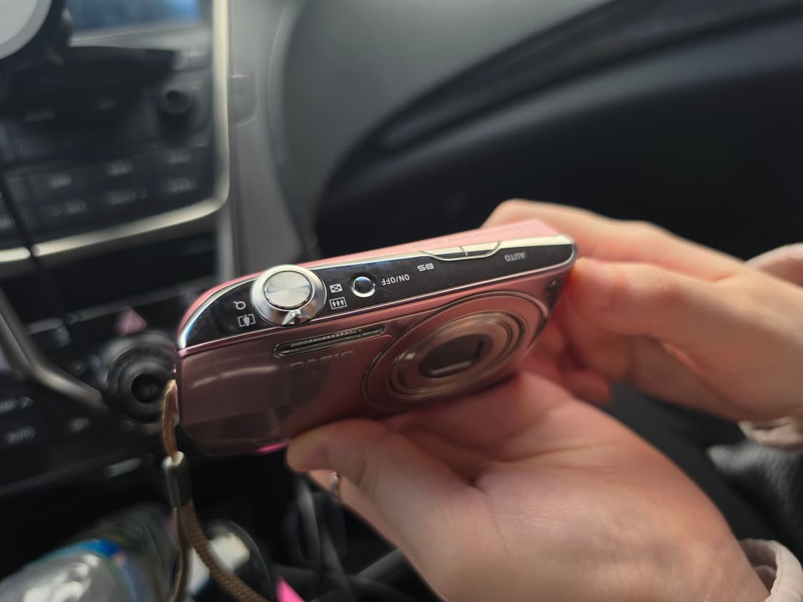 (예약중)카시오 엑슬림 z2300 핑크 상품이미지4