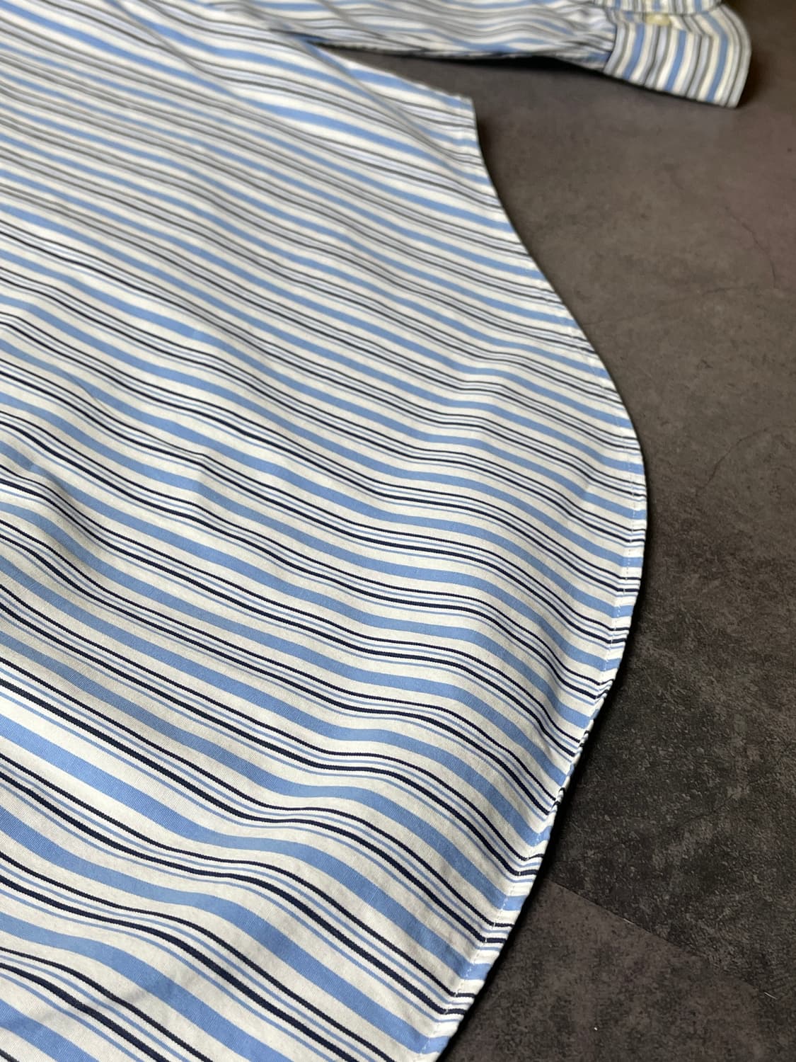 RALPH LAUREN 랄프로렌 빈티지 블루 스트라이프 셔츠 상품이미지8