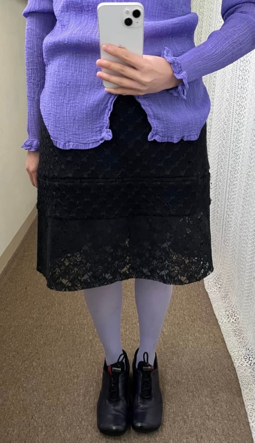 Junya watanabe Pattern Midi Skirt 상품이미지4