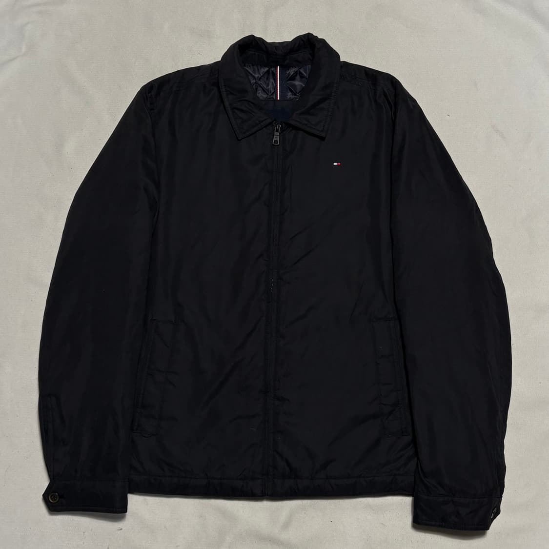 L 타미힐피거 블랙 스윙톱 블루종 자켓 상품이미지2