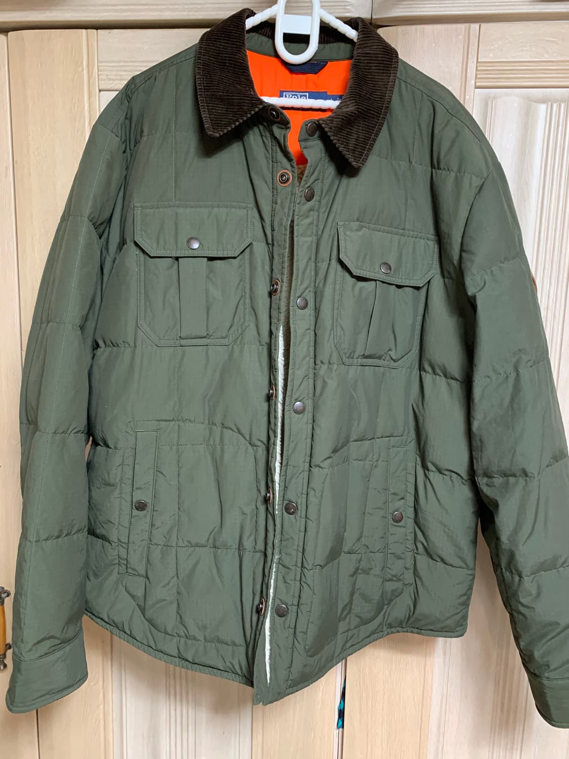 폴로 덕다운 플리스 자켓 L 상품이미지1