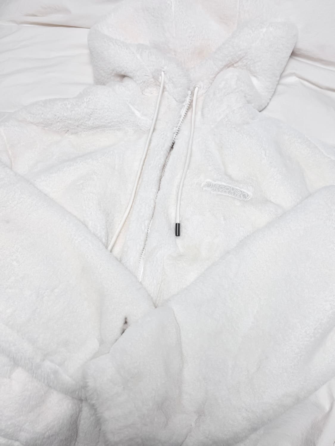 디스커버리 후리스 후드집업 상품이미지1